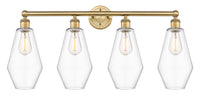 Edison Bath Vanity Light Cast Brass Finish
