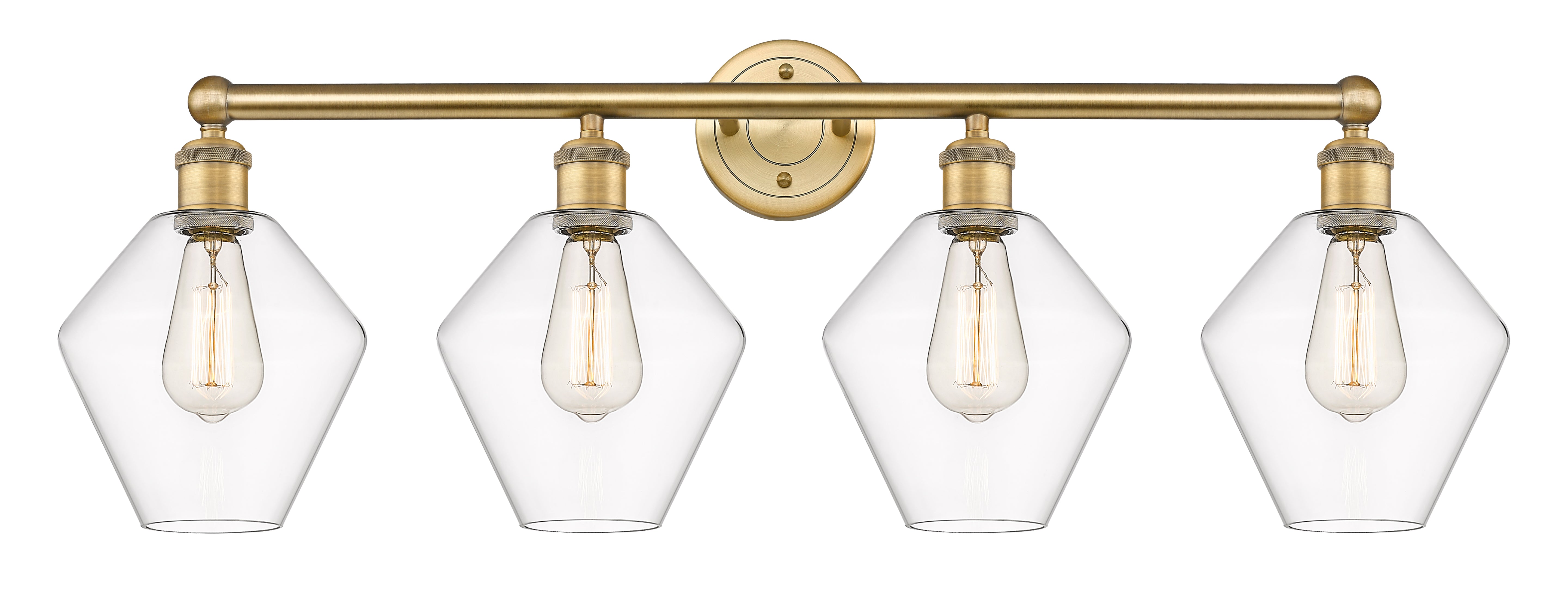 Edison Bath Vanity Light Cast Brass