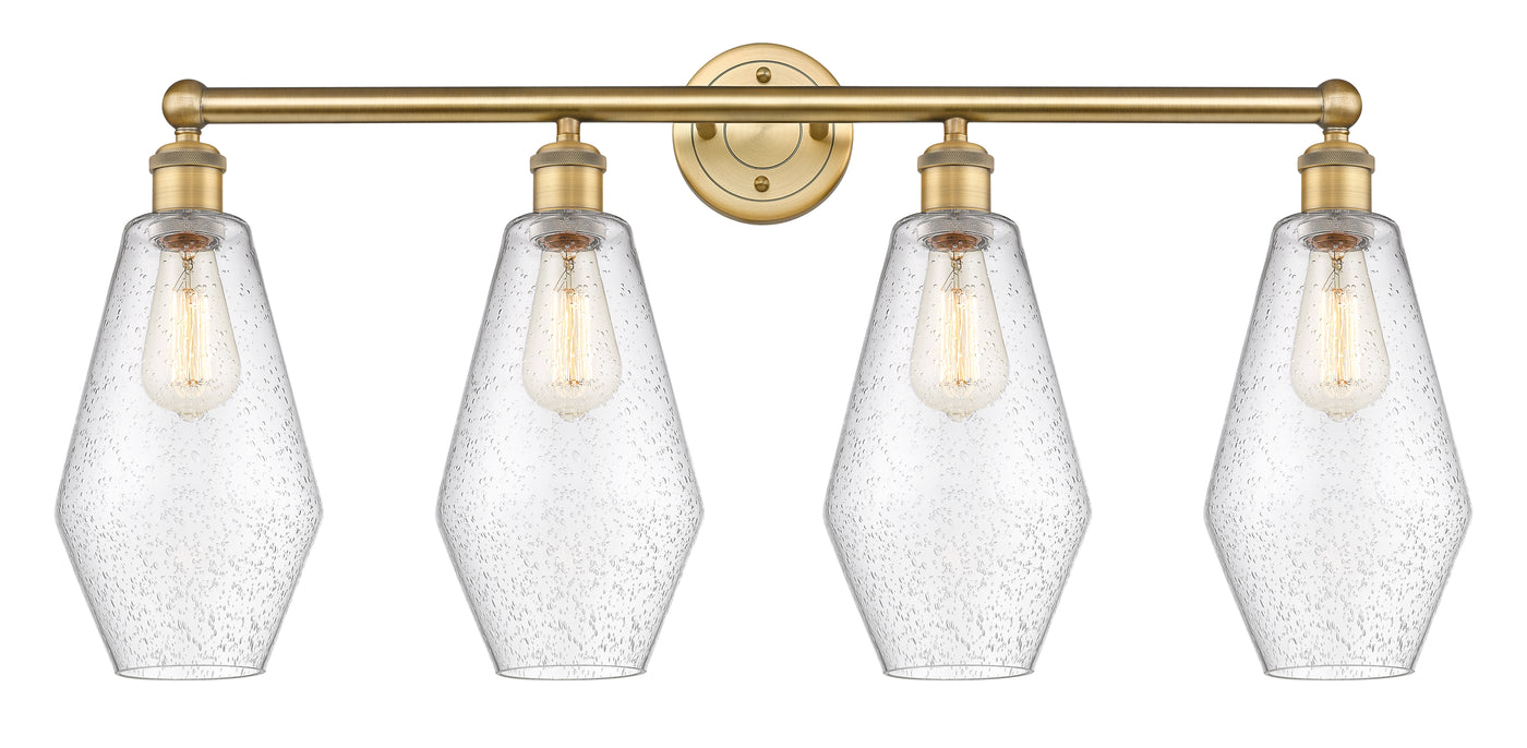 Edison Bath Vanity Light Cast Brass Finish