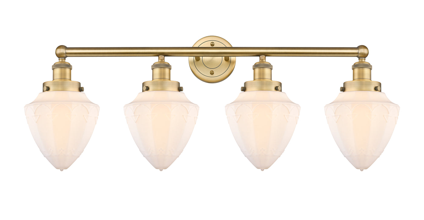Edison Bath Vanity Light Cast Brass Glass