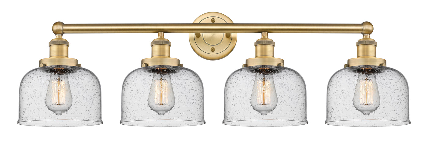 Edison Bath Vanity Light Cast Brass 34 Inch