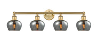 Edison Bath Vanity Light Cast Brass Finish