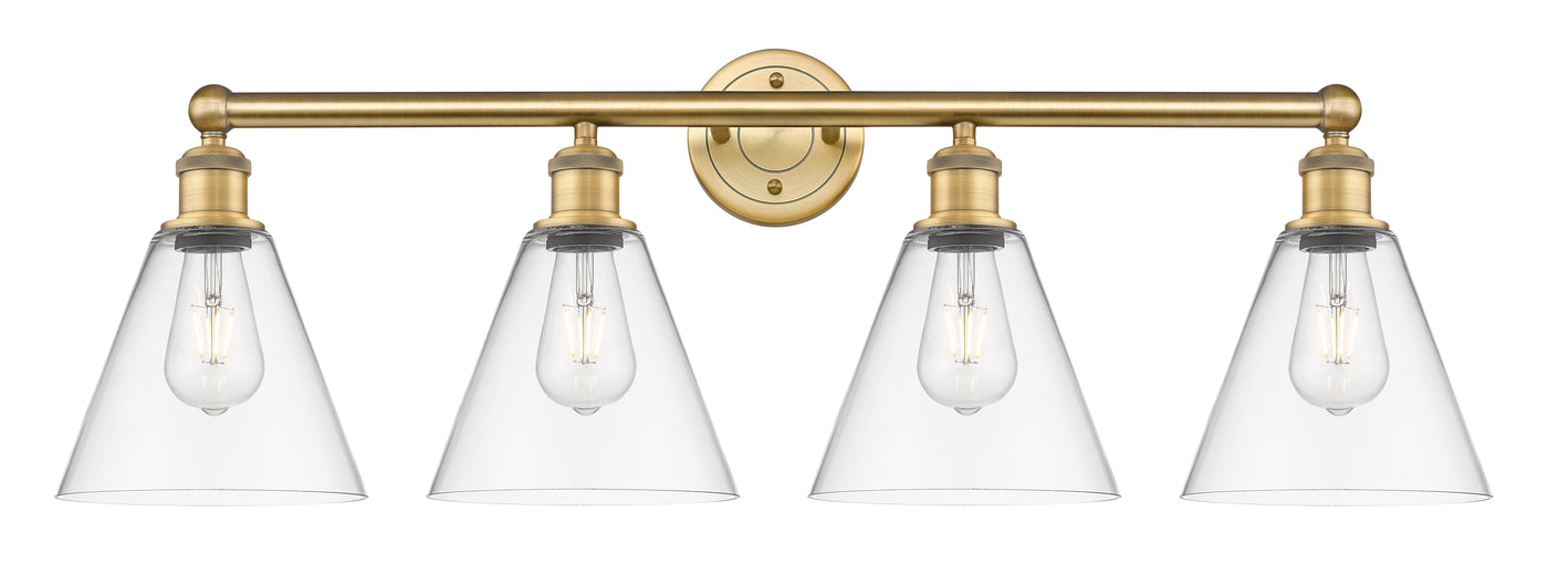 Edison Bath Vanity Light Cast Brass