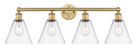 Edison Bath Vanity Light Cast Brass