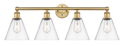 Edison Bath Vanity Light Cast Brass