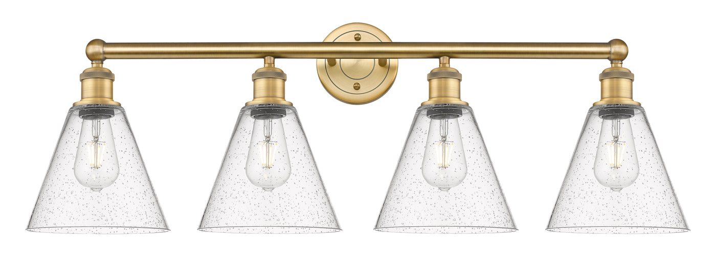Edison Bath Vanity Light Cast Brass
