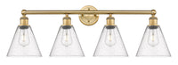 Edison Bath Vanity Light Cast Brass
