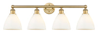 Edison Bath Vanity Light Brass Glass Steel