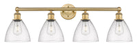 Edison Bath Vanity Light Brass Glass Steel