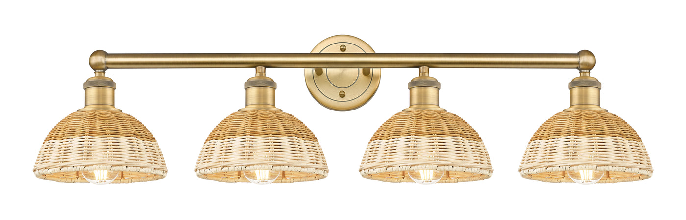 Edison Bath Vanity Light Cast Brass Finish