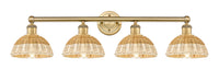 Edison Bath Vanity Light Cast Brass Finish