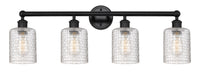Edison Bath Vanity Light 32 Inch Brass