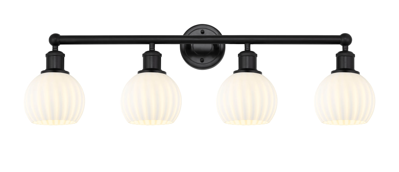 Edison Bath Vanity Light Cast Brass 35 Inches