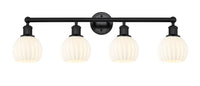 Edison Bath Vanity Light Cast Brass 35 Inches