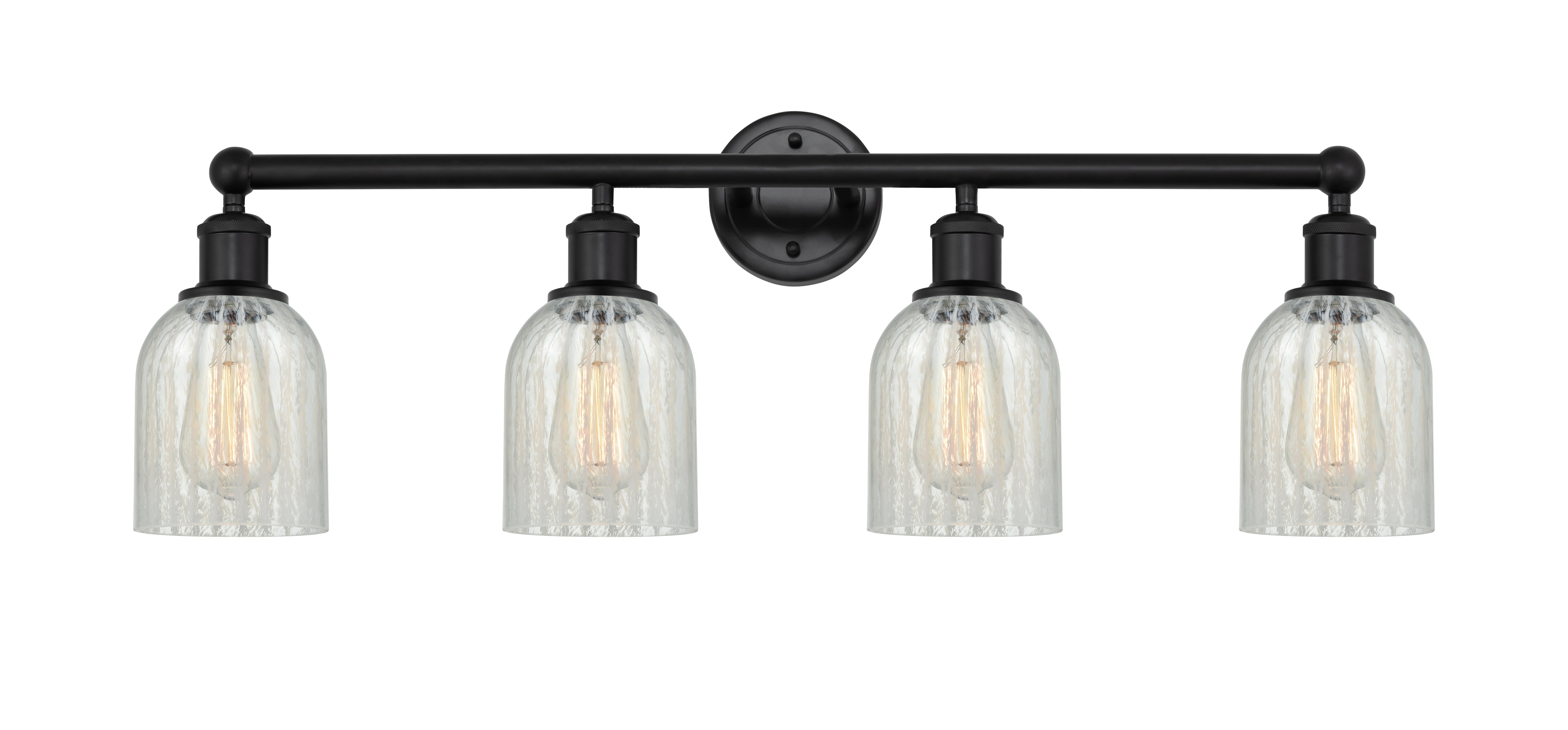 Edison Bath Vanity Light Glass Steel