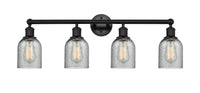 Edison Bath Vanity Light Glass Steel