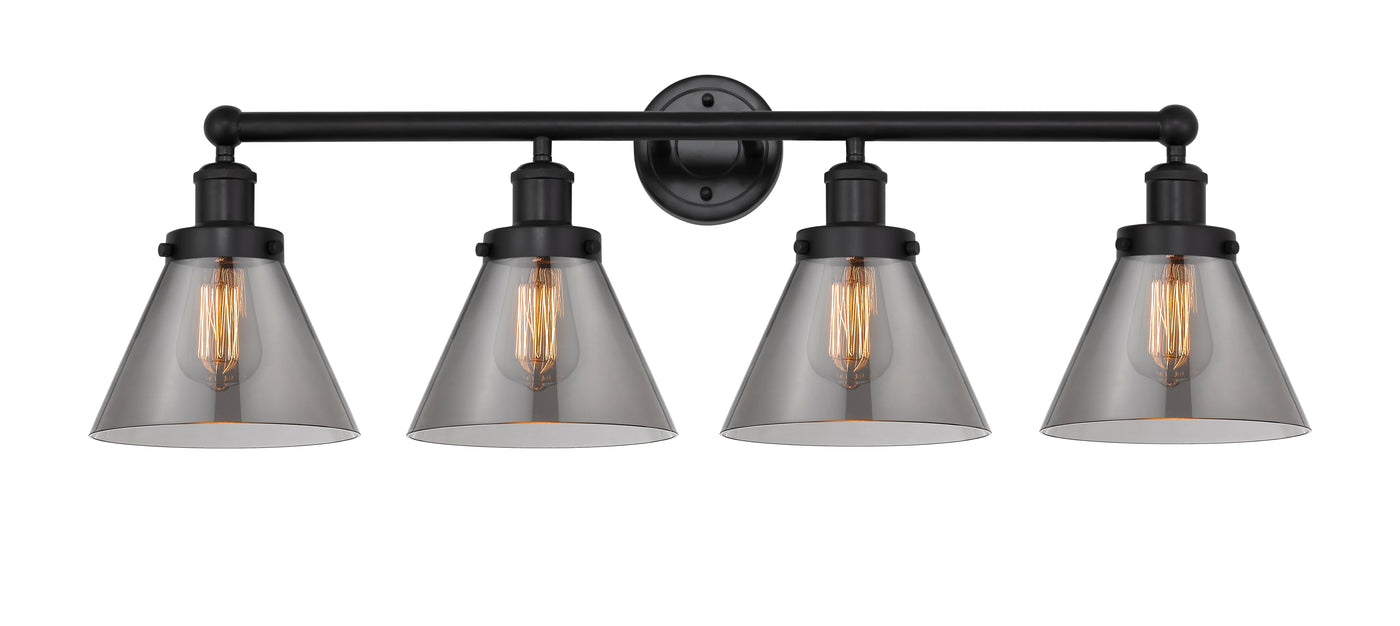 Edison Bath Vanity Light Cast Brass 32 Inch