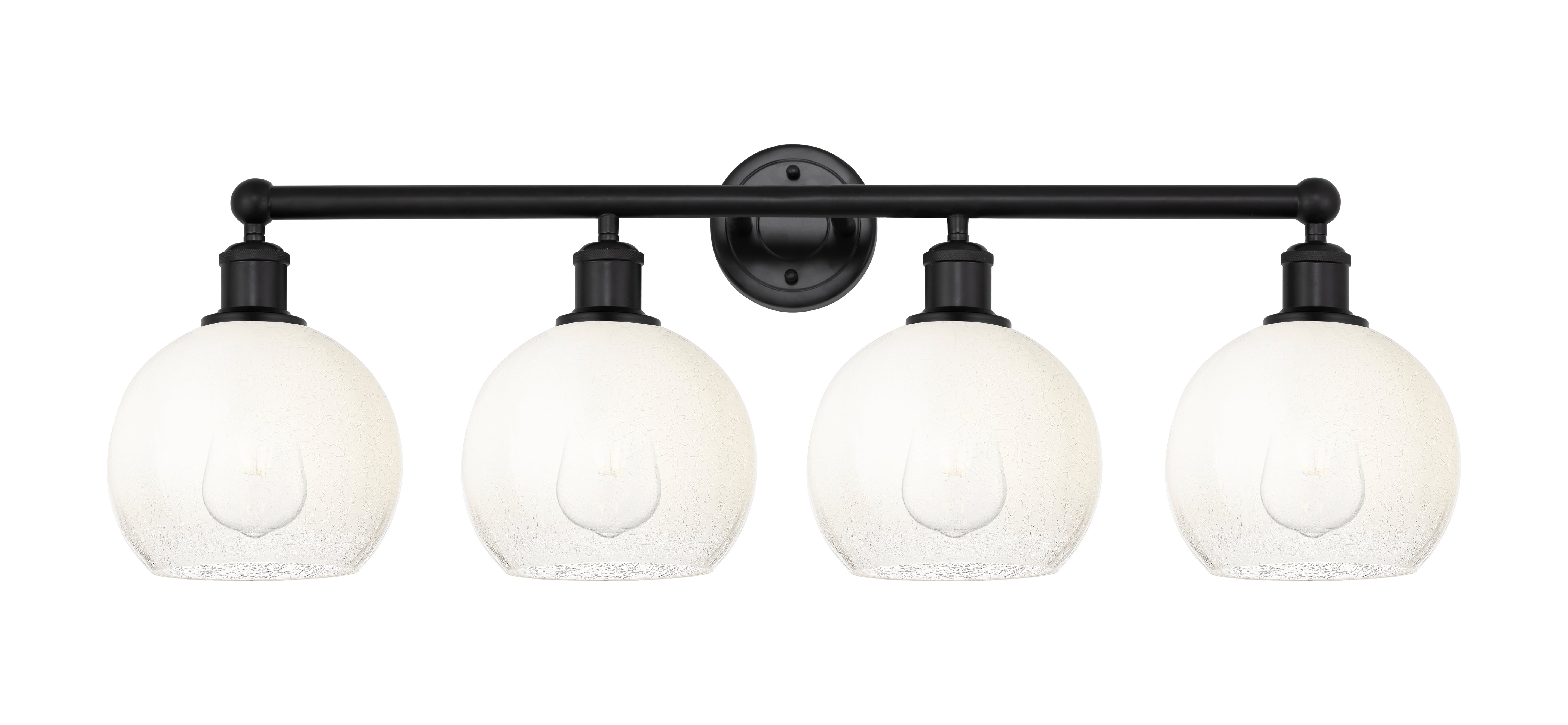 Edison Bath Vanity Light Cast Brass 33 Inch