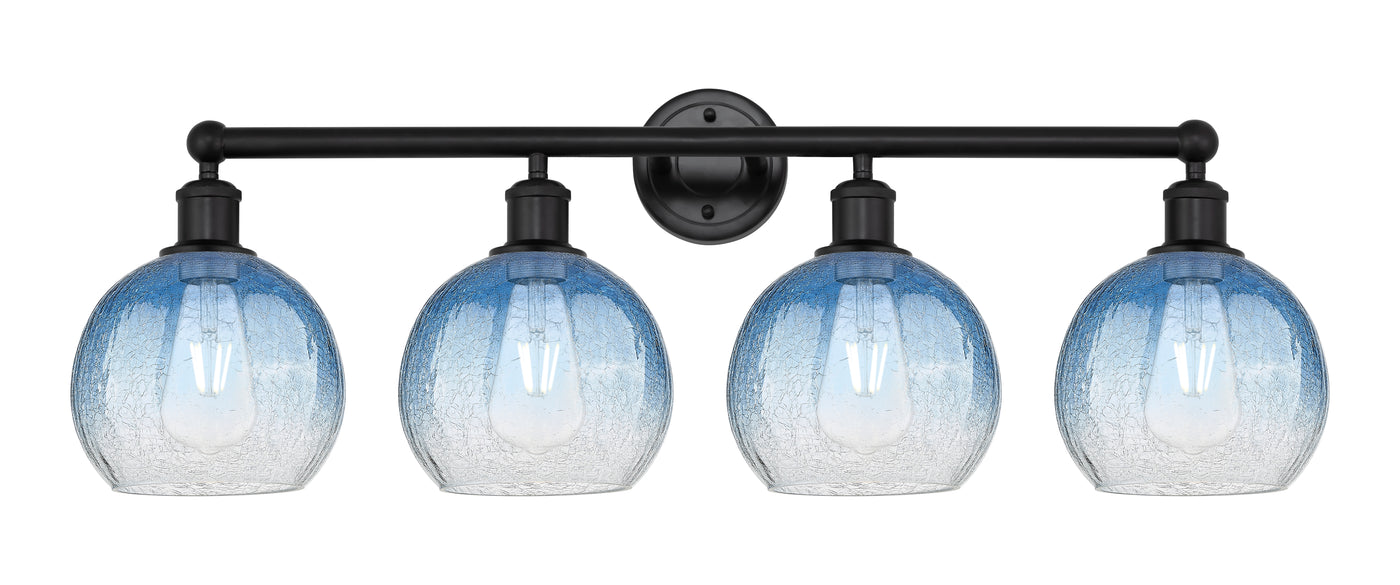Edison Bath Vanity Light Cast Brass 33 Inch