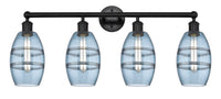 Edison Bath Vanity Light Cast Brass Glass