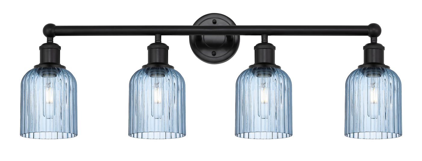 Edison Bath Vanity Light Steel Glass Modern