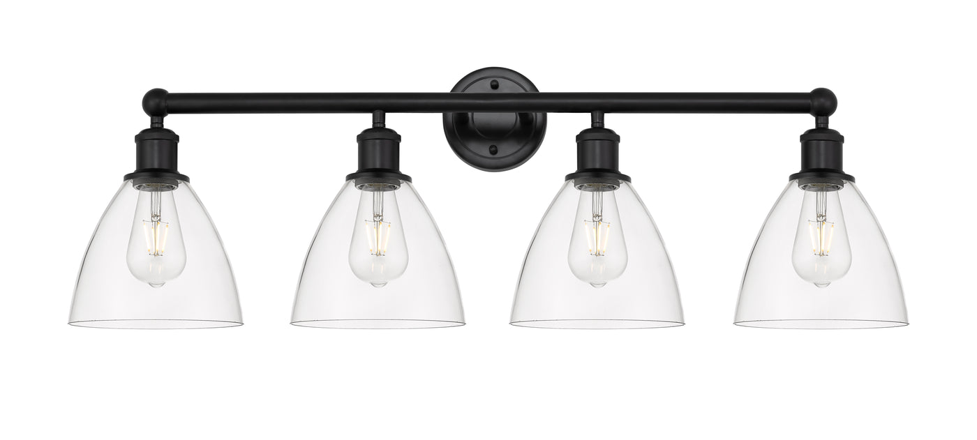 Edison Bath Vanity Light Brass Glass Steel