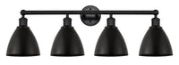 Edison Industrial, Farmhouse, Restoration-Vintage, Traditional Berkshire Metal Bath Vanity Light