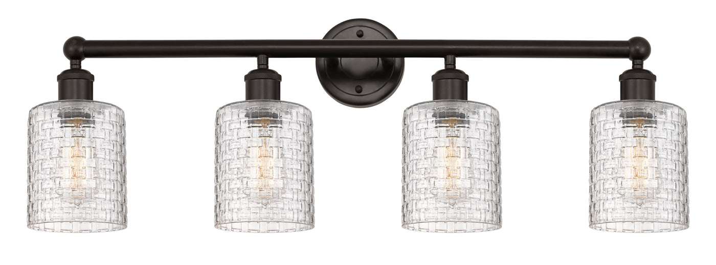 Edison Bath Vanity Light 32 Inch Brass