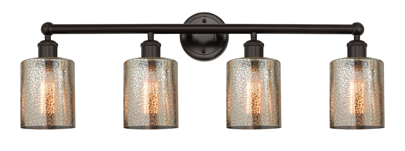 Edison Bath Vanity Light Cast Brass 33 Inch