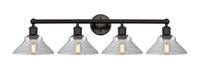 Edison Bath Vanity Light Cast Brass Finish