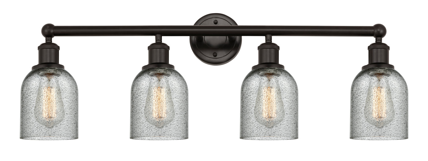 Edison Bath Vanity Light Glass Steel