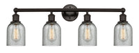 Edison Bath Vanity Light Glass Steel