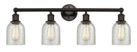 Edison Bath Vanity Light Glass Steel