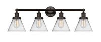 Edison Bath Vanity Light Cast Brass 32 Inch