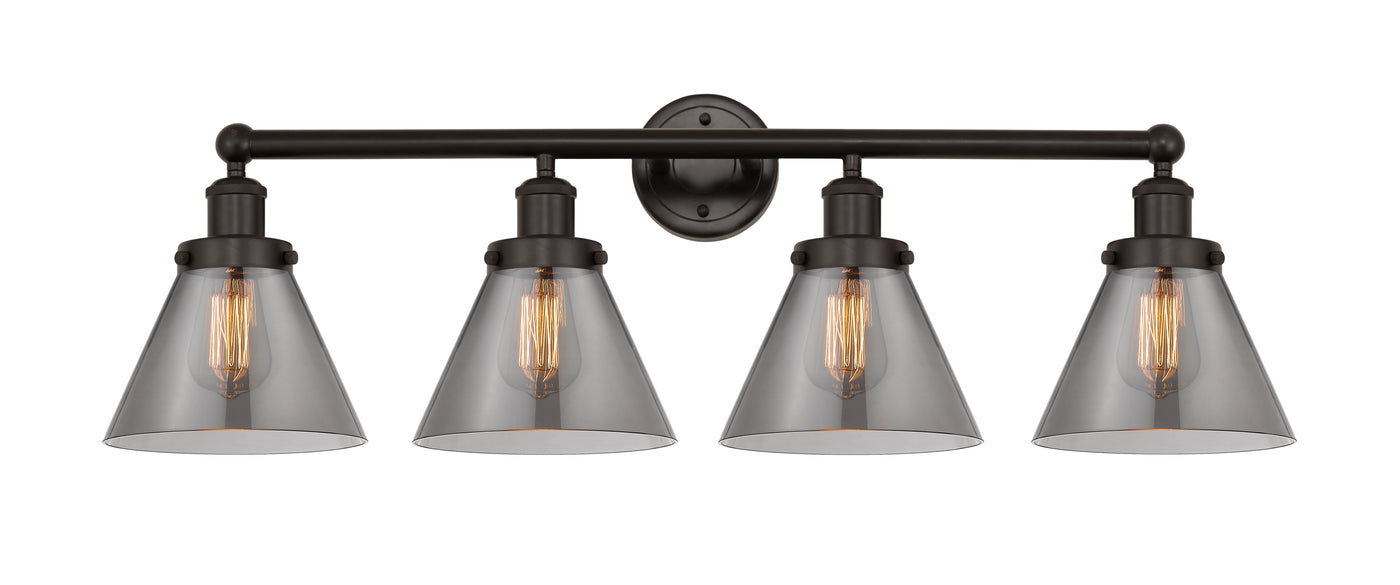 Edison Bath Vanity Light Cast Brass 32 Inch