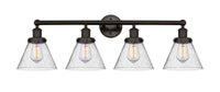 Edison Bath Vanity Light Cast Brass 32 Inch