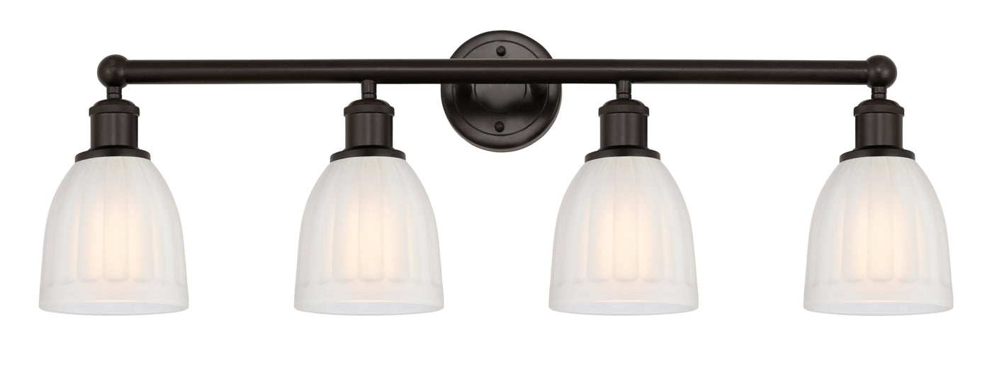 Edison Bath Vanity Light Cast Brass 35 Inch