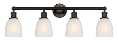 Edison Bath Vanity Light Cast Brass 35 Inch
