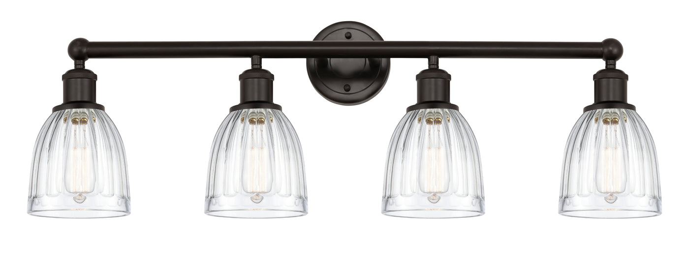 Edison Bath Vanity Light Cast Brass 35 Inch