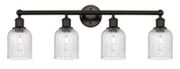 Edison Bath Vanity Light Steel Glass Modern