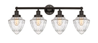Edison Bath Vanity Light Cast Brass Glass