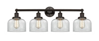 Edison Bath Vanity Light Cast Brass 34 Inch
