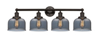 Edison Bath Vanity Light Cast Brass 34 Inch