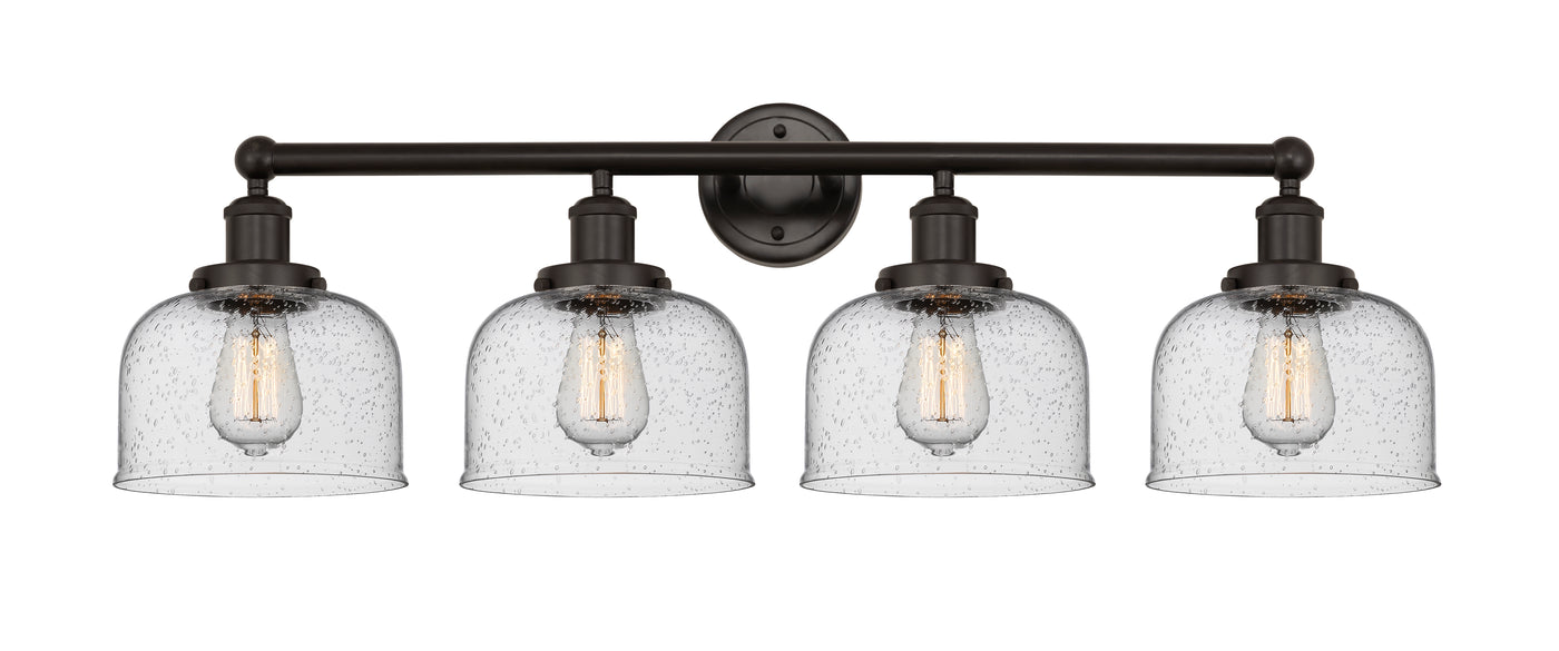 Edison Bath Vanity Light Cast Brass 34 Inch