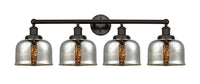 Edison Bath Vanity Light Cast Brass 34 Inch