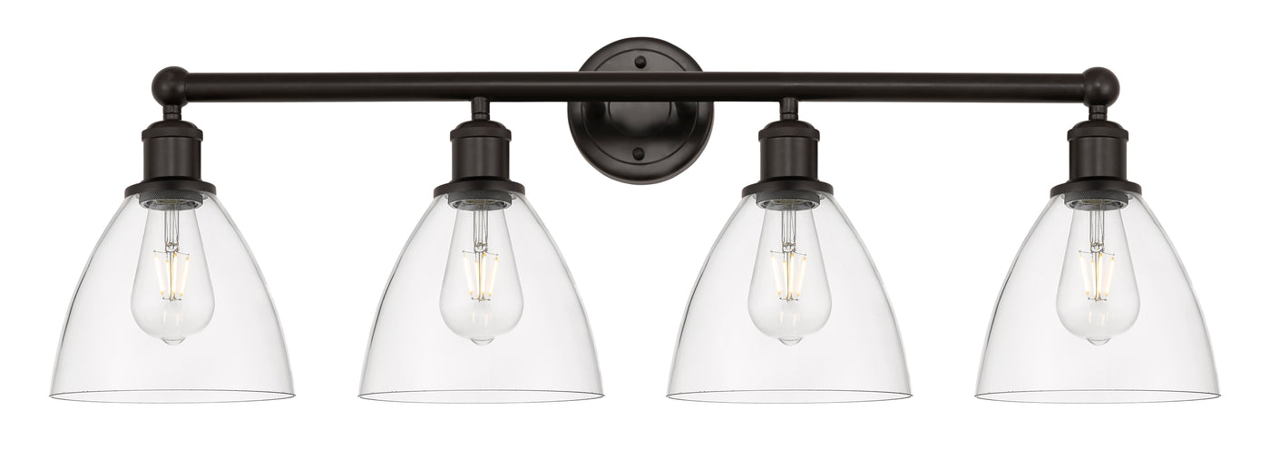 Edison Bath Vanity Light Brass Glass Steel