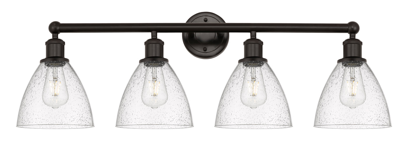 Edison Bath Vanity Light Brass Glass Steel