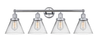 Edison Bath Vanity Light Cast Brass 32 Inch