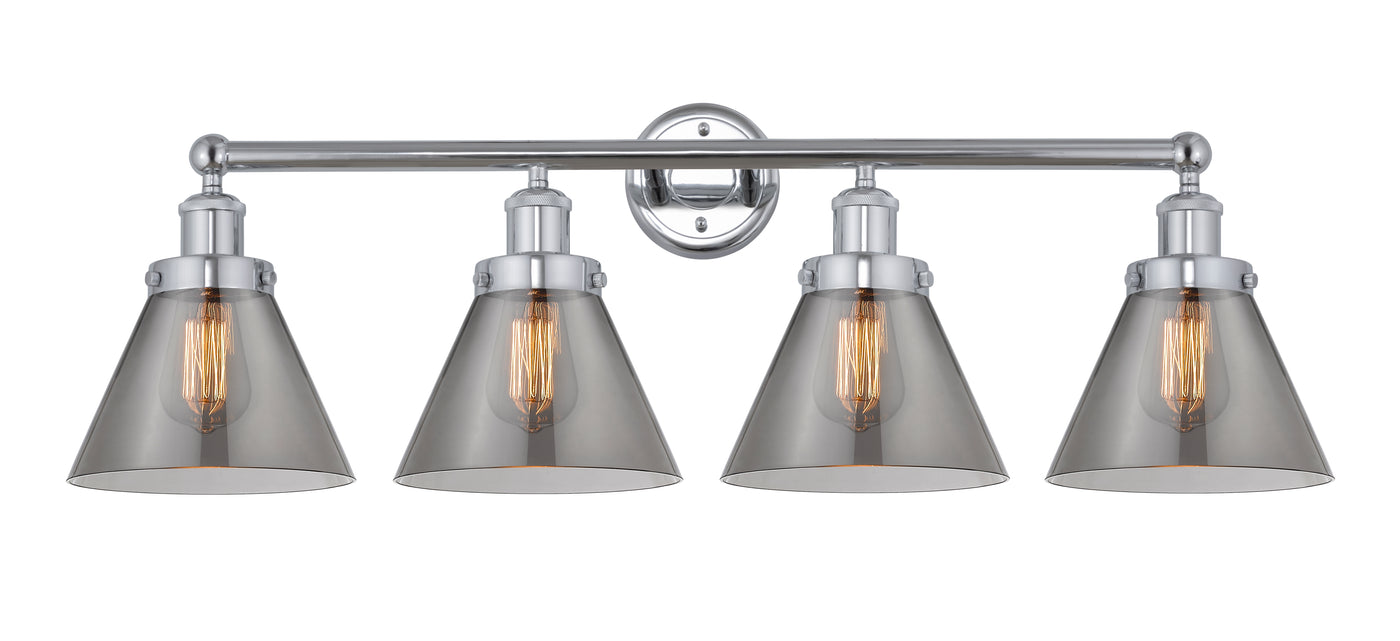 Edison Bath Vanity Light Cast Brass 32 Inch