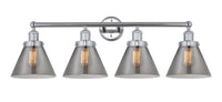 Edison Bath Vanity Light Cast Brass 32 Inch